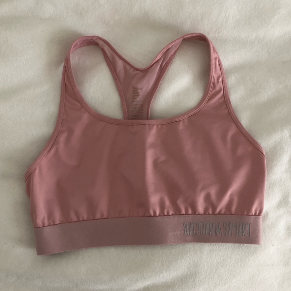 Victoria’s Secret Sport Mesh Back Sports Bra in Pink | Sz M